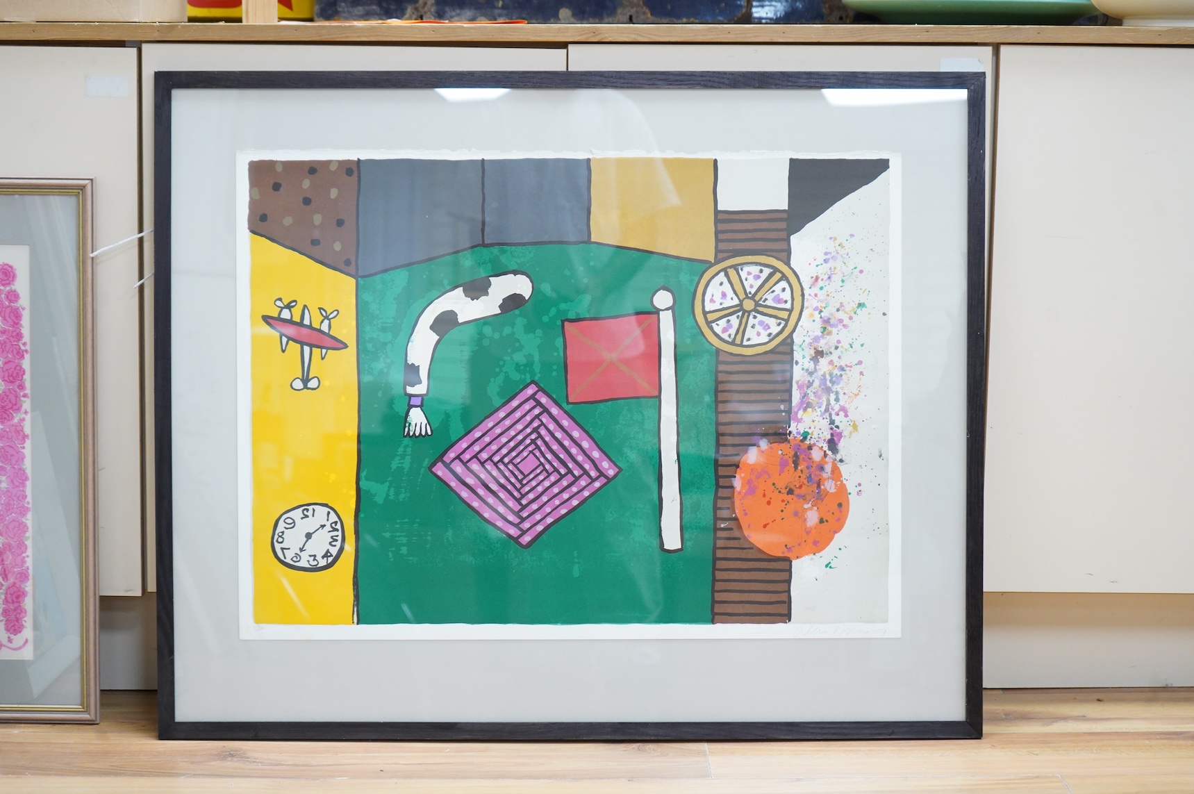 Alan Davie (Scottish, 1920-2014), ‘Magic Picture No.1’, signed and dated '77 in pencil, limited edition 49/500, lithograph, 57 x 77cm